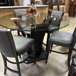 Table And 4 Stools 