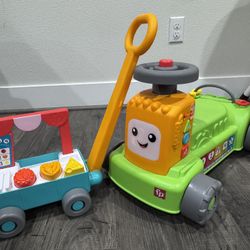 Fisher price farm to market tractor 