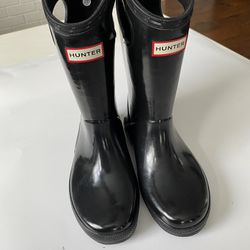 Hunter Kids Rain Boots Girls Size 1 