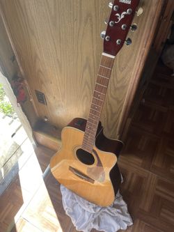Electric Yamaha guitar