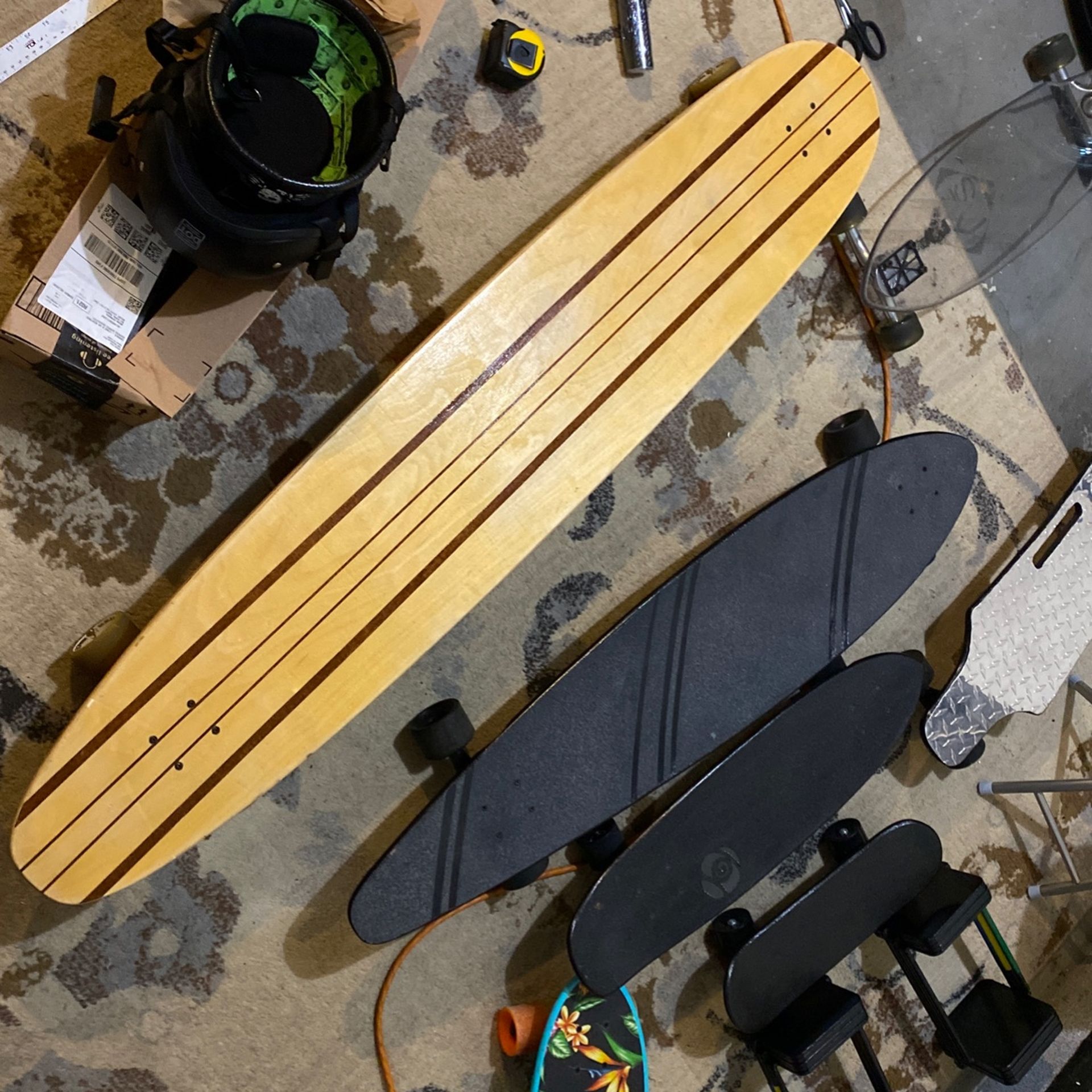 Custom Super Long Longboard