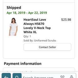 HeartSoul Womens Scrubs, V-Neck Peplum Top, Love Always Performance Fabric 