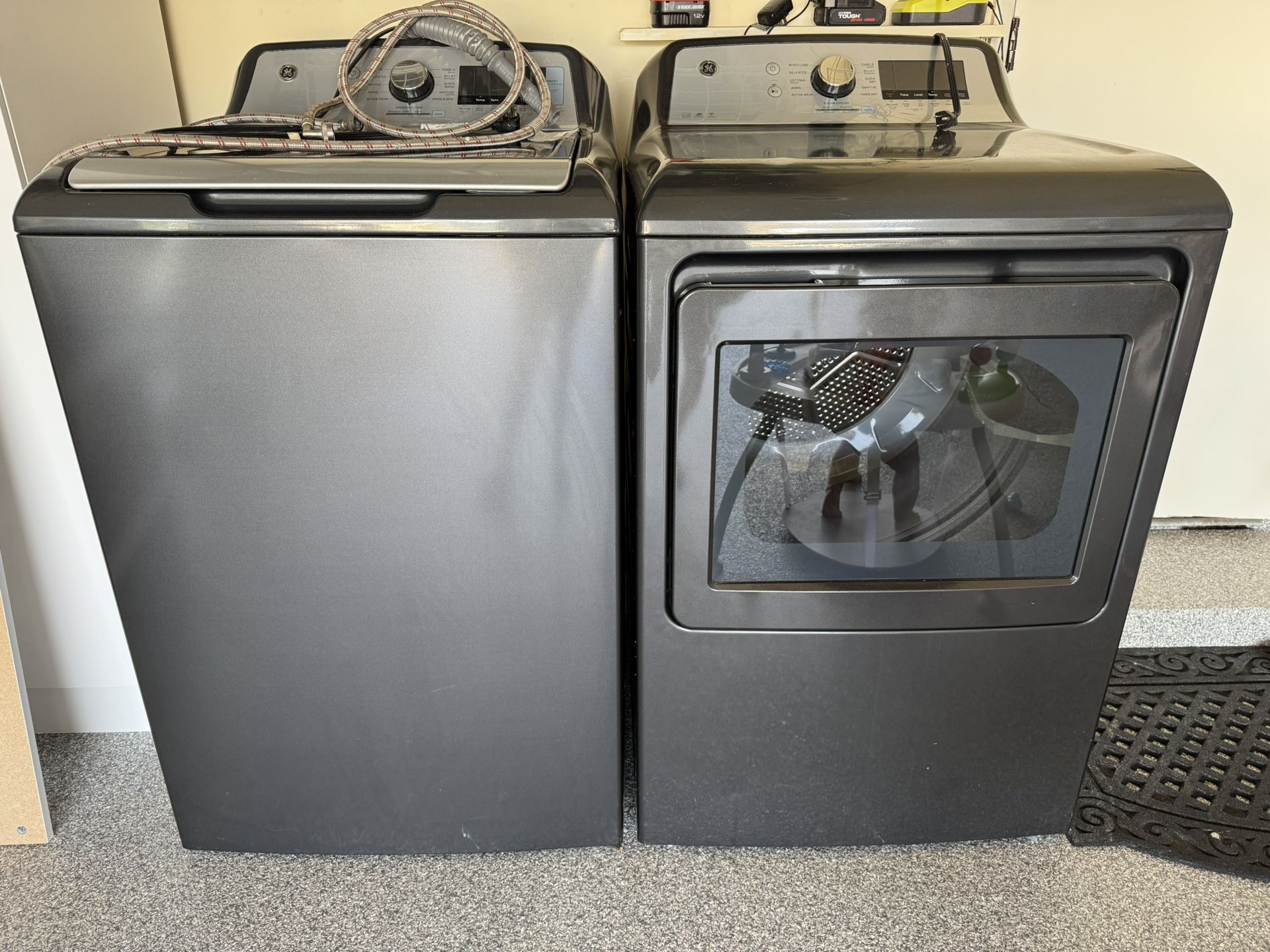 GE Washer And Dryer.