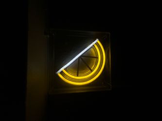 Lemon Slice Neon Light