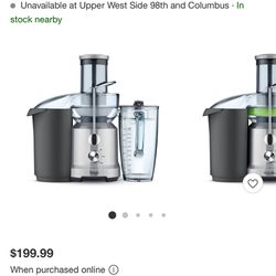 Breville Cold Juice Fountain Juicer