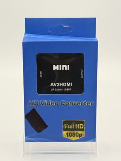 AV to HDMI Video Converter Box Retro Computer Games Console HDMI