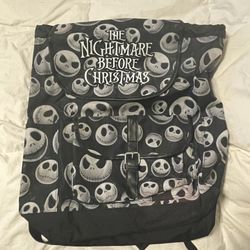Large Nightmare Before Christmas Tote Bag