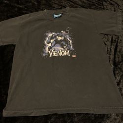 Boys Large Vintage 2006 Venom The Amazing Spiderman Tshirt