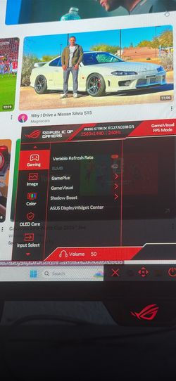 "ASUS ROG Strix 27" OLED Gaming Monitor (240Hz/0.03ms)