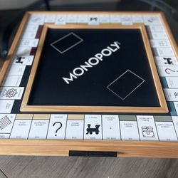 Full Size Wooden Monopoly Board