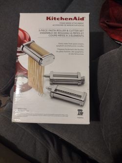 KitchenAid 3-Piece Pasta Roller & Cutter Set