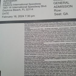 2024 NASCAR ,, Wed-Sunday  Tickets