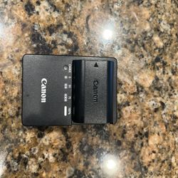 Original Canon LC-E6E Charger & battery 