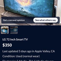 LG SMART TV 70 INCH 