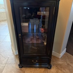Wood Curio Or Storage 