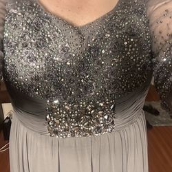 Designer Kathy Ireland Formal Dress Size 12 – Mother of the Bride Gown