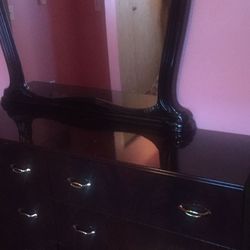 Drawer & Mirror Set