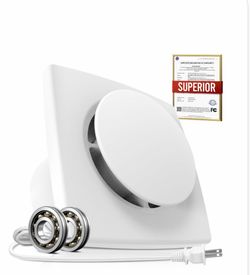 3 Speed Bathroom Exhaust Fan With Humidity Sensor With Remote Control, Timer Humidity & Temperature Control Quiet Upgraded 2600RPM Bathroom Fan For At
