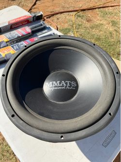 MMATS Professional Audio 15” Woofer / Subwoofer