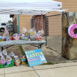 Easter Eggs  Confetti And Flour 