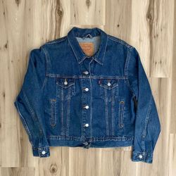 WOMENS LARGE 90’s VINTAGE LEVIS DENIM JACKET
