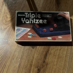 Triple Yahtzee Game 