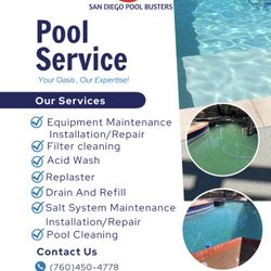 Pool Service (NORTH COUNTY)