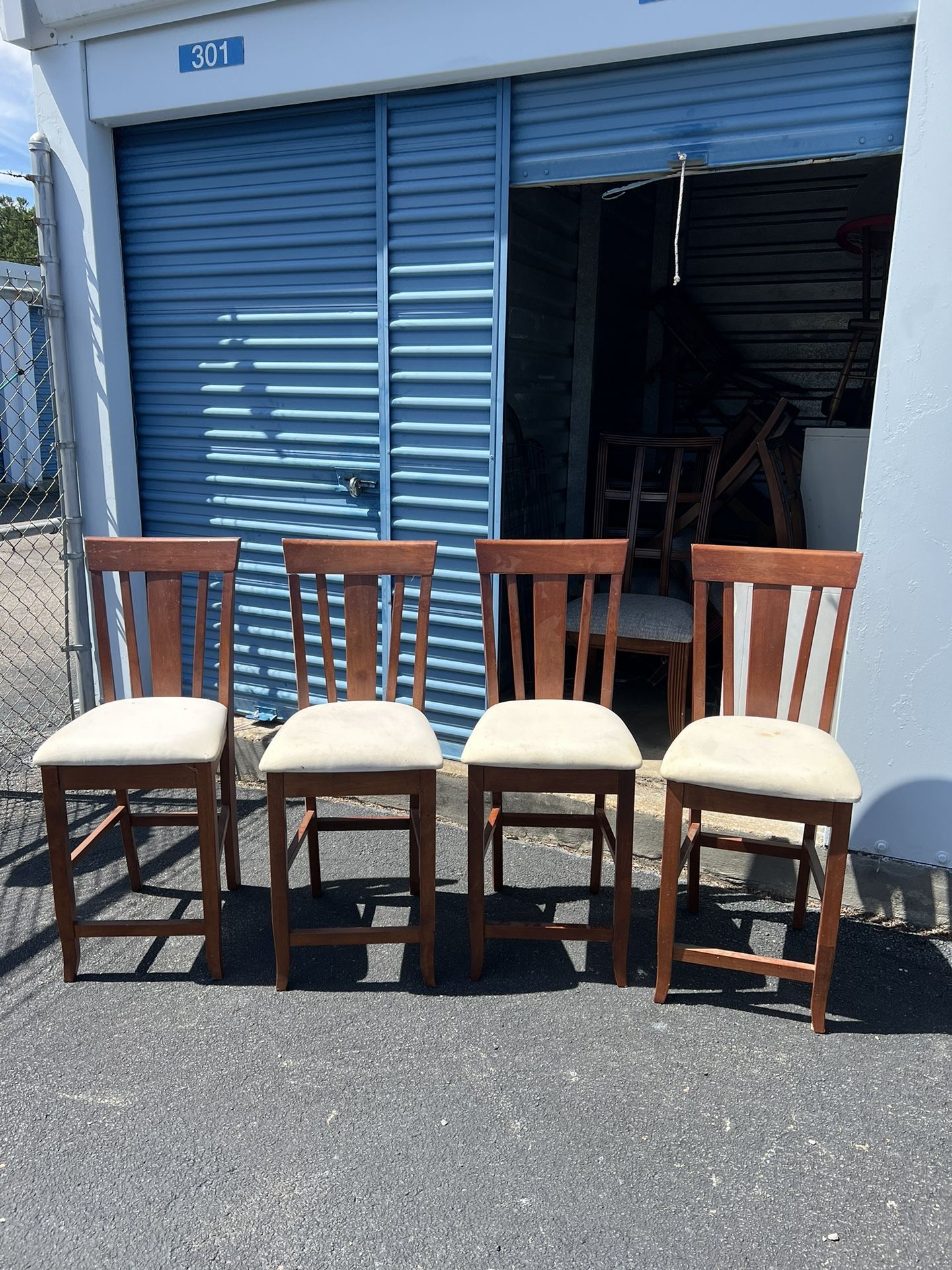 4 Dining Chairs (need cleanup) 24” to seat