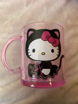 HELLO KITTY Glass Mug (Halloween Edition)