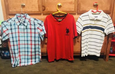 Boy’s polo shirts!