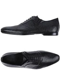 CESARE PACIOTTI Lace-up black lguana Calf shoes 11.5 (US Size) 10.5 (UK Size)