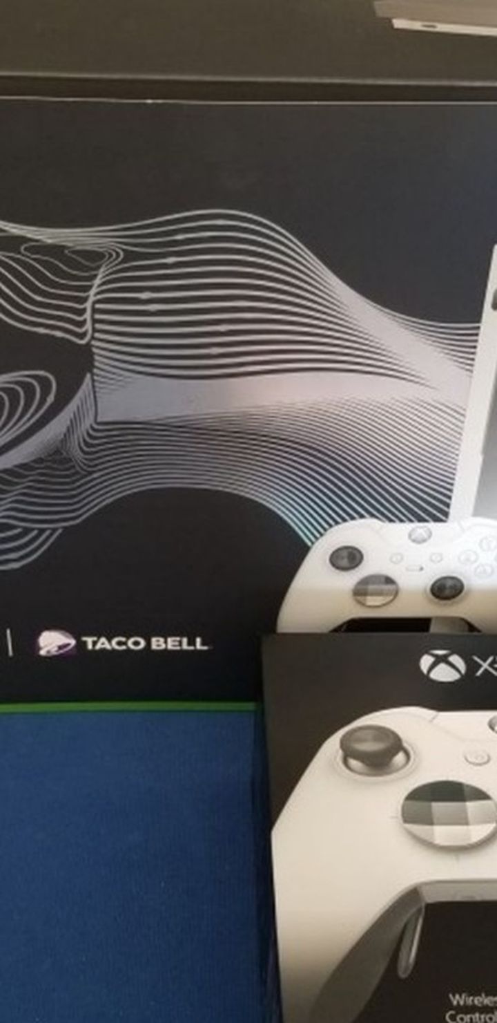 Never Sold In Stores. Limited edition Taco Bell Xbox X