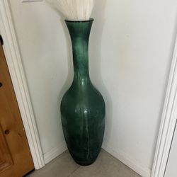 Green Vase Large 