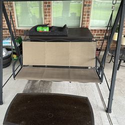 Backyard Furniture And Swing
