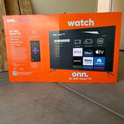 55” Onn Smart 4k Led Uhd Tv 