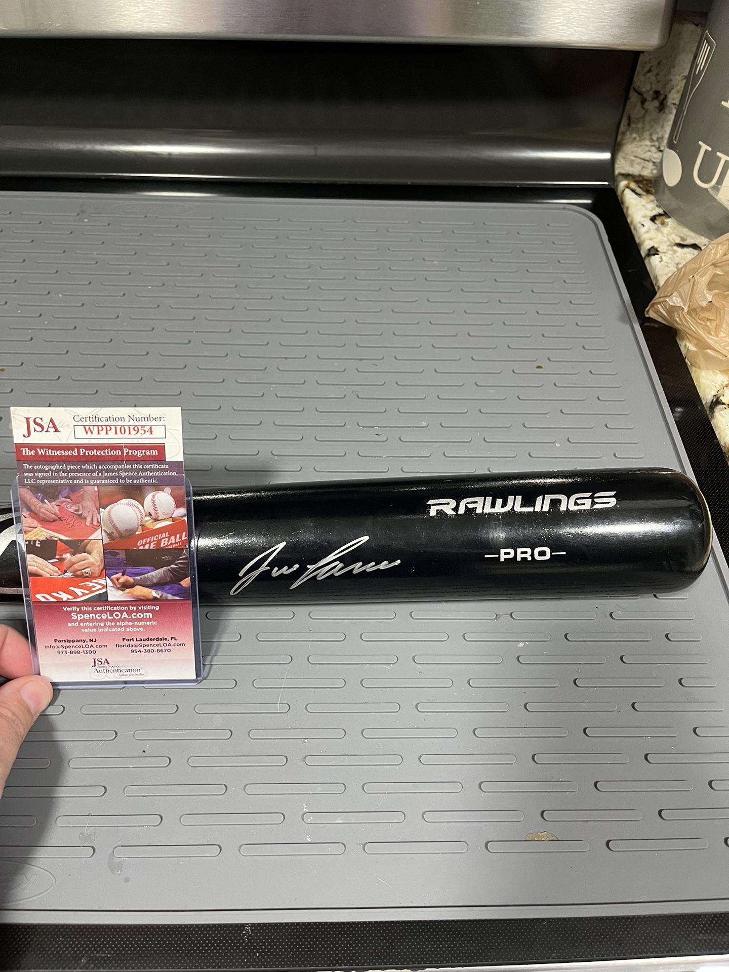 Jose Canseco Autographed Signed Bat. Jsa Certified