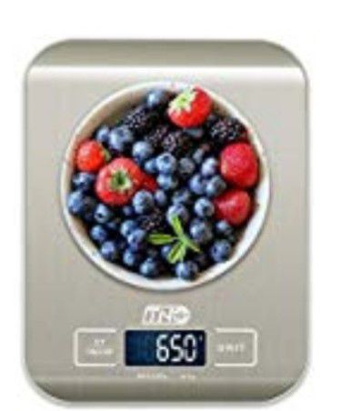Digital Kitchen Scale LCD New in box silver