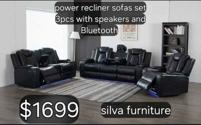 Elecrtricos sofas recliner speakers and Bluetooth ELD LIGHTS CUP 🥤 HOLDERS