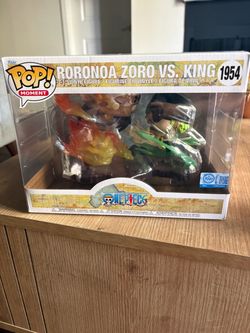 Zoro vs King Funko