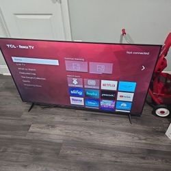 50 In Tcl TV.  No Remote  