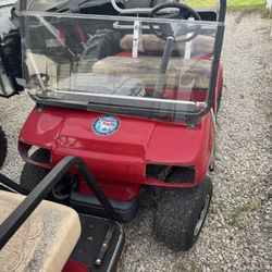 48 Volt Club Car DS With Back Seat And Trojan Batteries