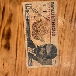 10 pesos zapata