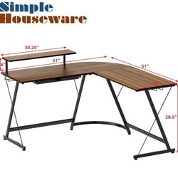 L Shaped Table For IMMEDIATE SALE For pick Up