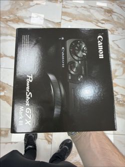 Canon PowerShot G7 X Mark III 20.1MP - Black.