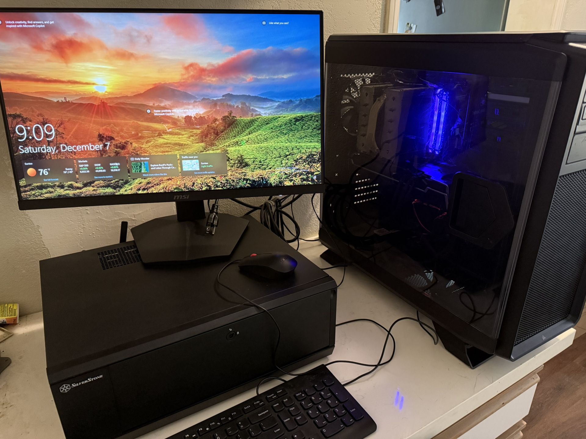 PS5 Pro Killer 1440P Gaming PC: 8-Core i7, 6750XT 12GB GPU, 32GB RAM, 3TB SSD Storage