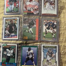 Chicago bears Football sport card lot