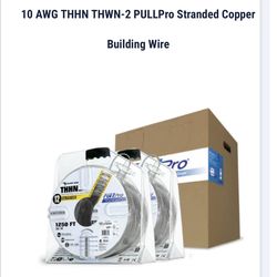2 packs of 10AWG White 750’ each