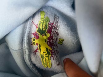 Bule spider hoodie