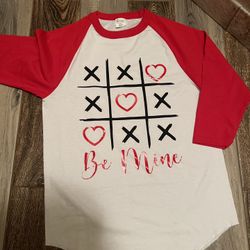 Be Mine Baseball Tee 