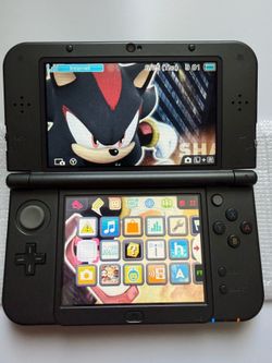 Nintendo New 3DS LL XL Black – Excellent Condition – Region Free – 64GB - Top IPS